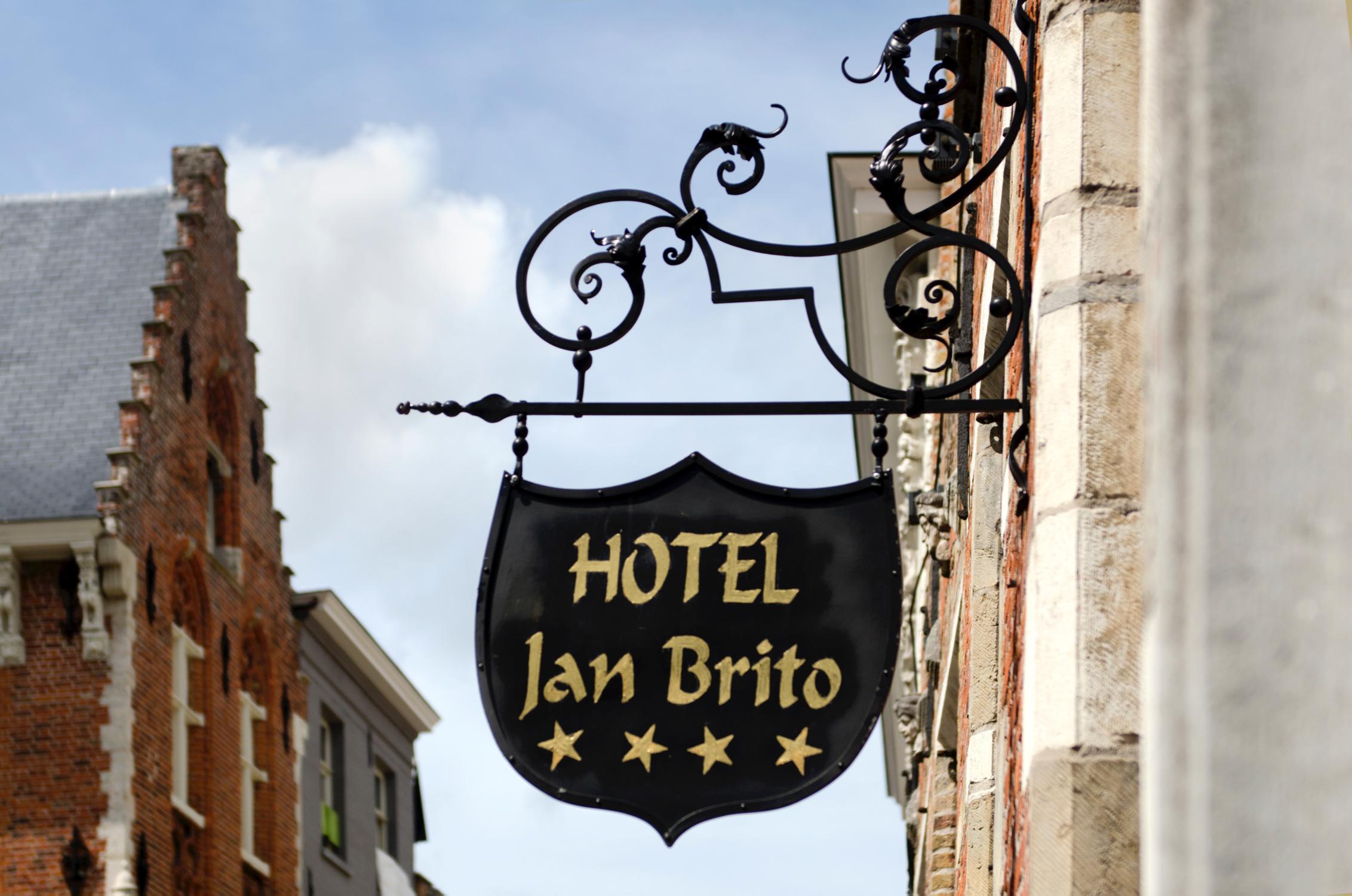 Hotel Jan Brito Брюгге Екстер'єр фото